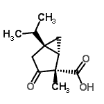 CAS#: 760175-74-4, (1S,2S,5S)-5-Isopropyl-2-methyl-3-oxobicyclo[3.1.0]hexane-2-carboxylic acid