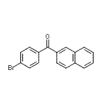 CAS#: 760192-88-9, (4-Bromophenyl)(2-naphthyl)methanone