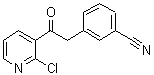 CAS#: 760193-01-9, 3-[2-(2-Chloro-3-pyridinyl)-2-oxoethyl]benzonitrile