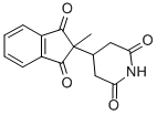 CAS 登录号：76059-11-5， 3-(2-甲基-1,3-二氧代茚-2-基)哌啶-2,6-二酮