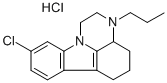CAS#: 76061-72-8, 1,10-Trimethylene-2-Propyl-7-Chloro-1,2,3,4-Tetrahydropyrazino(1,2-a)Indole Hydrochloride