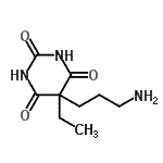 CAS#: 760912-25-2, 5-(3-Aminopropyl)-5-ethyl-2,4,6(1H,3H,5H)-pyrimidinetrione