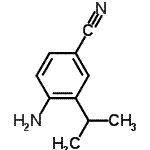 CAS#: 760924-87-6, 4-Amino-3-isopropylbenzonitrile