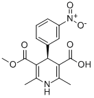 CAS#: 76093-34-0, (S)-(+)-1,4-Dihydro-2,6-Dimethyl-4-(3-Nitrophenyl)-3,5-Pyridinedicarboxylic Acid Monomethyl Ester