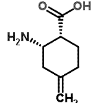 CAS 登录号：760942-20-9， (1R,2S)-2-氨基-4-亚甲基环己烷羧酸