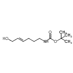 CAS#: 760968-75-0, 2-Methyl-2-propanyl [(4E)-6-hydroxy-4-hexen-1-yl]carbamate