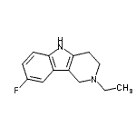 CAS#: 760975-46-0, 2-Ethyl-8-fluoro-2,3,4,5-tetrahydro-1H-pyrido[4,3-b]indole