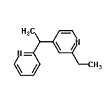 CAS#: 760998-89-8, 2-Ethyl-4-[1-(2-pyridinyl)ethyl]pyridine
