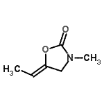 CAS#: 761000-70-8, (5Z)-5-Ethylidene-3-methyl-1,3-oxazolidin-2-one