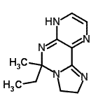 CAS#: 761370-44-9, 6-Ethyl-6-methyl-4,6,8,9-tetrahydroimidazo[1,2-c]pteridine