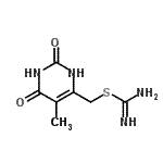 CAS#: 761380-36-3, (5-Methyl-2,6-dioxo-1,2,3,6-tetrahydro-4-pyrimidinyl)methyl carbamimidothioate