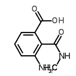 CAS#: 761383-07-7, 3-Amino-2-(methylcarbamoyl)benzoic acid