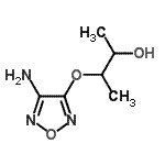 CAS 登录号：761448-37-7， 3-[(4-氨基-1,2,5-恶二唑-3-基)氧基]-2-丁醇