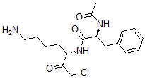 CAS 登录号：76157-63-6， (2S)-2-乙酰氨基-N-[(3S)-7-氨基-1-氯-2-氧代庚烷-3-基]-3-苯丙酰胺