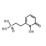 CAS#: 762228-49-9, [2-(1-Hydroxy-6-oxo-1,6-dihydro-2-pyridinyl)ethyl]phosphonic acid