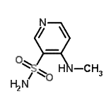 CAS#: 76254-78-9, 4-(Methylamino)-3-pyridinesulfonamide
