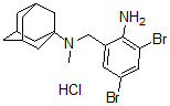 CAS#: 76270-03-6, N-[(2-Amino-3,5-Dibromophenyl)Methyl]-N-Methyladamantan-1-Amine Hydrochloride