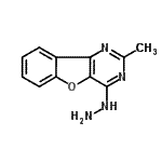 CAS#: 76288-57-8, 4-Hydrazino-2-methyl[1]benzofuro[3,2-d]pyrimidine