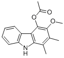 CAS#: 76306-36-0, (3-Methoxy-1,2-Dimethyl-9H-Carbazol-4-Yl) Acetate