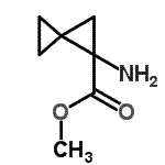 CAS 登录号：763077-20-9， 甲基1-氨基螺[2.2]戊烷-1-羧酸酯