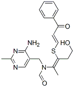 CAS#: 7631-61-0, N-[(4-Amino-2-Methyl-5-Pyrimidinyl)Methyl]-N-[2-[(2-Benzoylvinyl)Thio]-4-Hydroxy-1-Methyl-1-Butenyl]Formamide