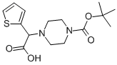 CAS#: 763109-79-1, 2-(Thiophen-2-Yl)-3-(4-Boc-Piperazin-1-Yl)Acetic Acid