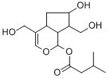 CAS#: 76319-15-8, 1,4a,5,6,7,7a-Hexahydro-1,6-Dihydroxy-Cyclopenta(c)Pyran-4,7-Dimethanol 1-Isovalerate