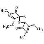 CAS#: 76342-95-5, Tetramethyl 1,3-dithietane-2,2,4,4-tetracarboxylate