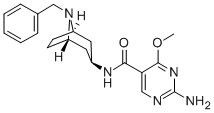 CAS#: 76352-24-4, 2-Amino-4-Methoxy-N-[8-(Phenylmethyl)-8-Azabicyclo[3.2.1]Octan-3-Yl]Pyrimidine-5-Carboxamide