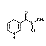 CAS#: 76377-78-1, N,N-Dimethyl-1,4-dihydro-3-pyridinecarboxamide
