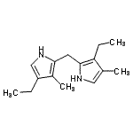 CAS#: 763885-46-7, 4-Ethyl-2-[(3-ethyl-4-methyl-1H-pyrrol-2-yl)methyl]-3-methyl-1H-pyrrole