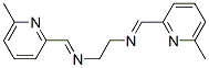 CAS#: 76418-49-0, 1-(6-Methylpyridin-2-Yl)-N-[2-[(6-Methylpyridin-2-Yl)Methylideneamino]Ethyl]Methanimine