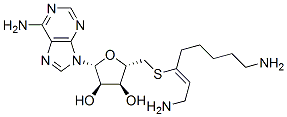 CAS#: 76426-40-9, (2R,3R,4S,5S)-2-(6-Aminopurin-9-Yl)-5-(1,8-Diaminooctan-3-Ylsulfanylmethyl)Oxolane-3,4-Diol