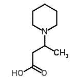 CAS#: 764633-91-2, 3-(1-Piperidinyl)butanoic acid