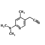 CAS#: 764651-70-9, [6-(Dimethylamino)-4-methyl-3-pyridinyl]acetonitrile