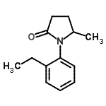 CAS#: 764717-95-5, 1-(2-Ethylphenyl)-5-methyl-2-pyrrolidinone
