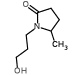 CAS 登录号：764718-04-9， 1-(3-羟基丙基)-5-甲基-2-吡咯烷酮