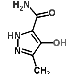CAS#: 76491-20-8, 4-hydroxy-5-methyl-2H-pyrazole-3-carboxamide