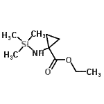 CAS 登录号：765242-60-2， 乙基1-[(三甲基硅烷基)氨基]环丙烷羧酸酯
