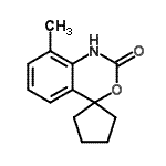 CAS#: 765266-61-3, 8-Methylspiro[3,1-benzoxazine-4,1'-cyclopentan]-2(1H)-one