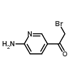 CAS 登录号：765266-65-7， 1-(6-氨基-3-吡啶基)-2-溴乙烷酮