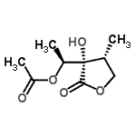 CAS#: 765306-53-4, (1S)-1-[(3S,4R)-3-Hydroxy-4-methyl-2-oxotetrahydro-3-furanyl]ethyl acetate