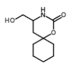 CAS#: 765310-83-6, 4-(Hydroxymethyl)-1-oxa-3-azaspiro[5.5]undecan-2-one