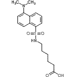 CAS#: 76563-39-8, 6-({[5-(Dimethylamino)-1-naphthyl]sulfonyl}amino)hexanoic acid