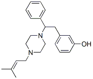 CAS#: 76567-26-5, 3-[2-[4-(3-Methylbut-2-Enyl)Piperazin-1-Yl]-2-Phenylethyl]Phenol