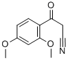 CAS#: 76569-43-2, 2,4-Dimethoxybenzoylacetonitrile
