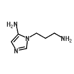 CAS 登录号：765887-82-9， 1-(3-氨基丙基)-1H-咪唑-5-胺