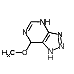 CAS#: 766446-61-1, 7-Methoxy-4,7-dihydro-1H-[1,2,3]triazolo[4,5-d]pyrimidine