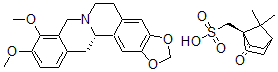 CAS 登录号:76648-39-0, (-)-四氢黄连素D-樟脑磺酸盐