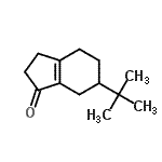 CAS#: 766537-98-8, 6-(2-Methyl-2-propanyl)-2,3,4,5,6,7-hexahydro-1H-inden-1-one